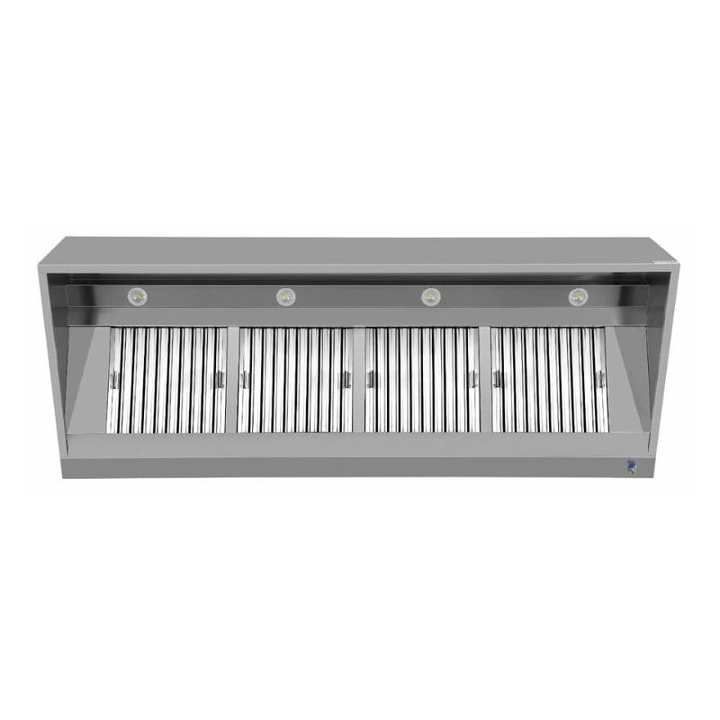 Kastenhaube - B2200xT1100xH400 - mit Filter & Lampe