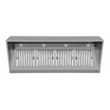 Kastenhaube - B2200xT1100xH400 - mit Filter & Lampe
