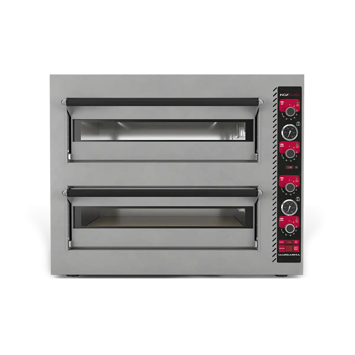 Elektro Pizzaofen Analog - 4 + 4 x 33 cm