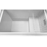 Gefriertruhe | 358L | Weiß/Edelstahl | -18°C bis -25°C | Statische Kühlung