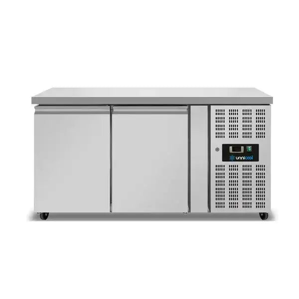 Banak frigoriferik me rrota – 2 dyer – pa mbështetëse – 1390 x 700 x 850 mm