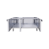 Gas-Grillplatte - Glatt - 1200x700x850 mm - 24 kW