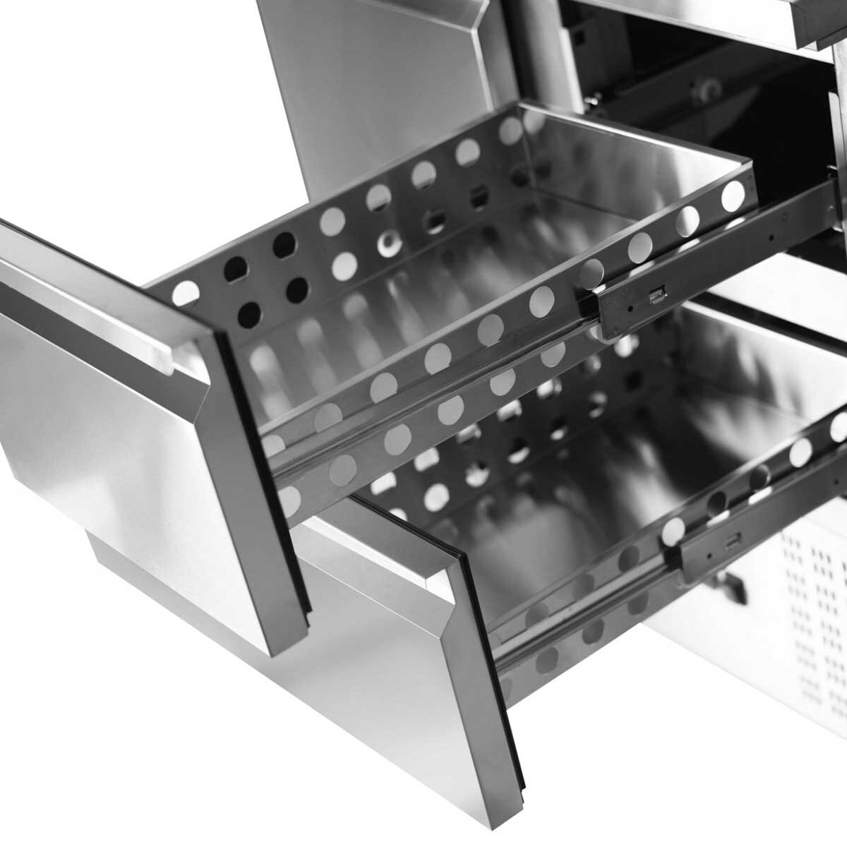 EASYLINE 700 soğutmalı çalışma tezgâhları için sol 2’li çekmece seti