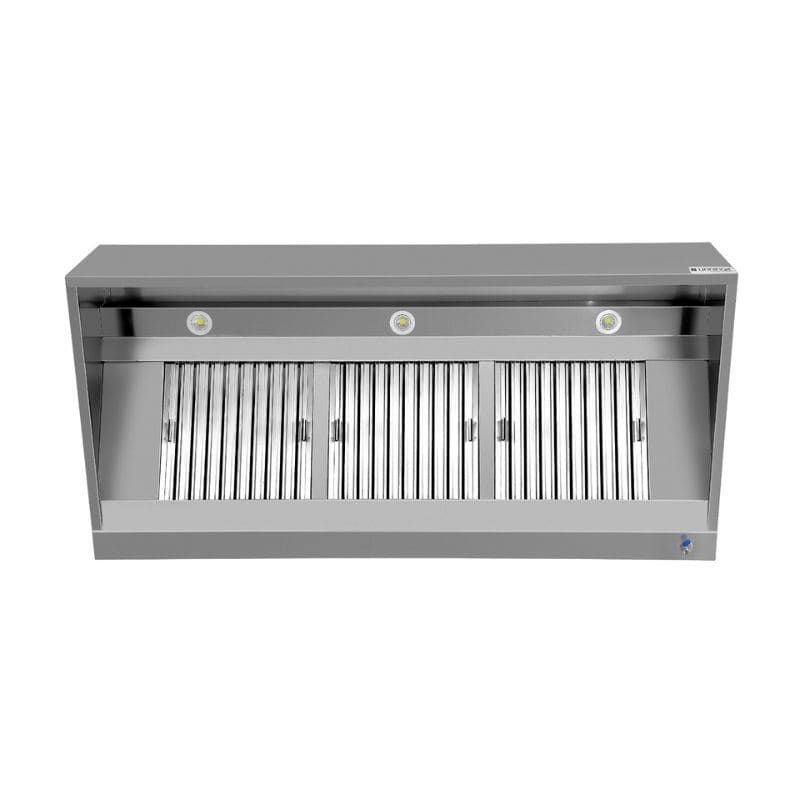 Kastenhaube - B2000xT1100xH400 - mit Filter & Lampe
