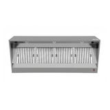 Kutu tipi davlumbaz - G2400xD950xY520 - motor, kontrol ünitesi, filtre ve lamba dahil 