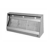 Wandhaube - B3000xT950xH520 - mit Motor, Regler, Filter & Lampe