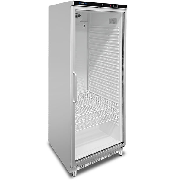 Kühlschrank | 630 l | Weiß + Glas | +2 °C/+8 °C | Umluft | 775 x 735 x 1920 mm