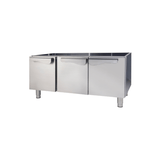 Gas-Grillplatte - Glatt - 1200x700x850 mm - 24 kW
