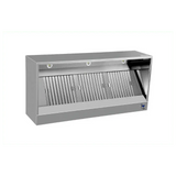 Kutu tipi davlumbaz - G2500xD950xY520 - motor, kontrol ünitesi, filtre ve lamba dahil 