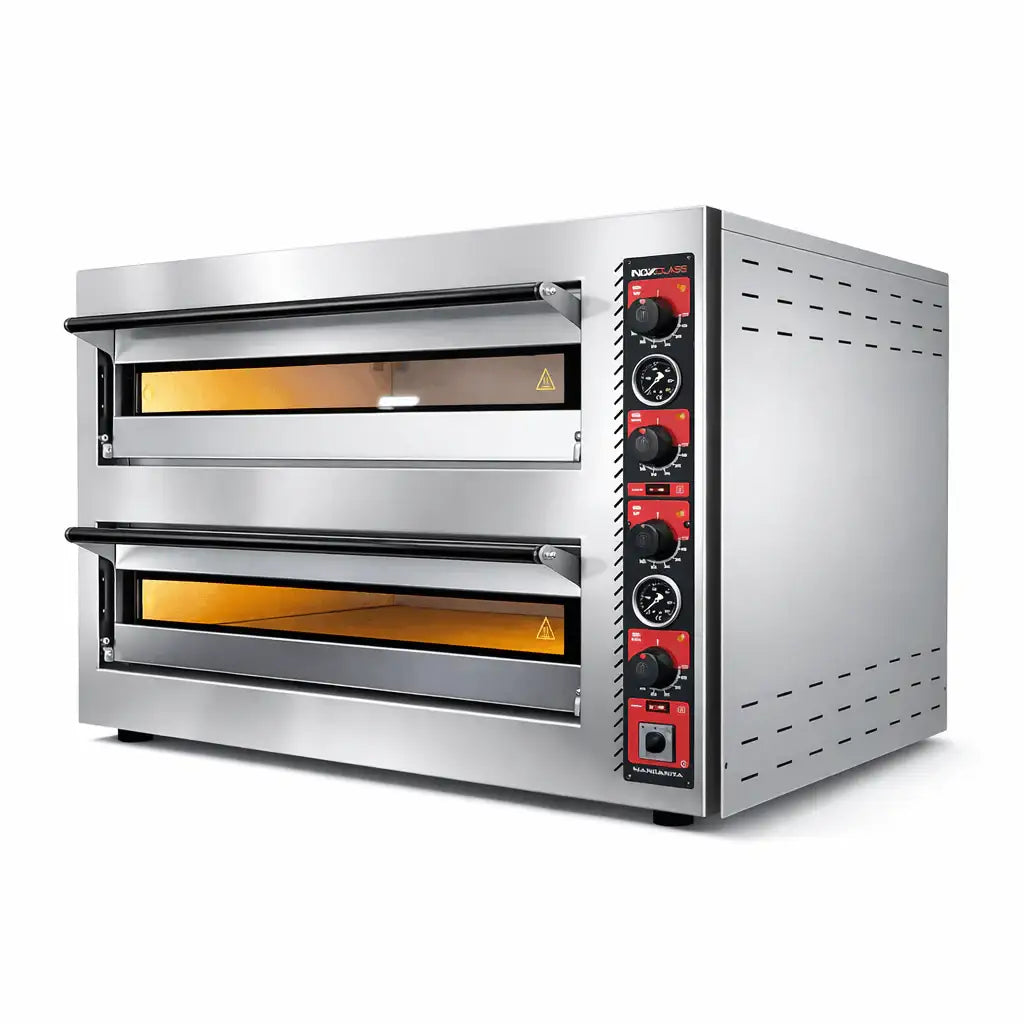 Electric Pizza Oven - 6 + 6 x 30 cm