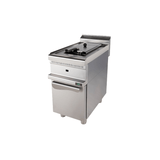 Gas-Fritteuse - 400x700x850 cm  - 8kW - 12 Liter