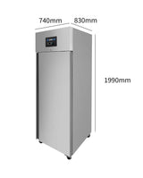 Gefrierschrank – 1 Tür – 650 Liter - 740 x 830 x (H) 1990 mm