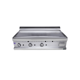 Gas-Grillplatte - Glatt - 1200x700x850 mm - 24 kW