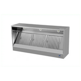 Kutu tipi davlumbaz - G2400xD950xY520 - motor, kontrol ünitesi, filtre ve lamba dahil 