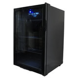 Barkühlschrank - 1 Tür - Schwarz - 115 Liter - 540x539x847 mm