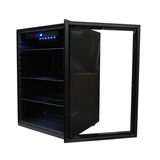 Barkühlschrank - 1 Tür - Schwarz - 115 Liter - 540x539x847 mm