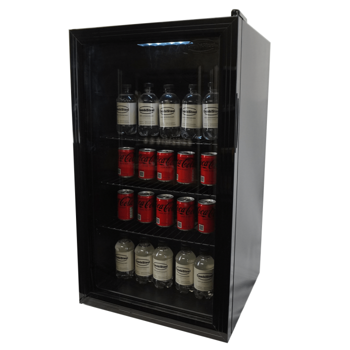 Barkühlschrank - 1 Tür - Schwarz - 80 Liter - 474x440x840 mm