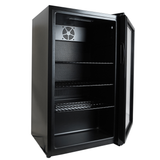 Barkühlschrank - 1 Tür - Schwarz - 80 Liter - 474x440x840 mm