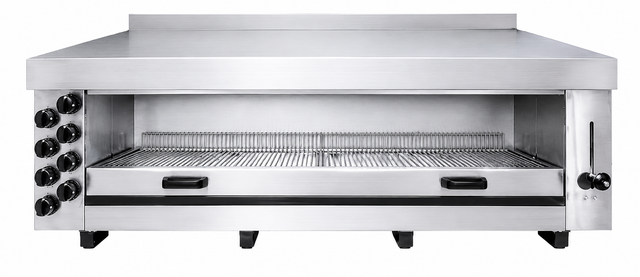 Salamander Gas 8 Heizzonen - 1650x490x680 mm - 15,6 kW - Gastro-Bedarf24 GmbH