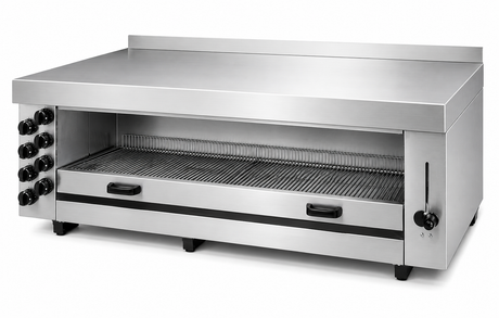 Salamander Gas 8 Heizzonen - 1650x490x680 mm - 15,6 kW - Gastro-Bedarf24 GmbH