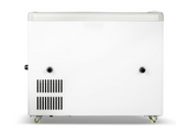 Tiefkühltruhe Glasdeckel LOTTE-396 - 1234x651x840 mm - 0,25 kW - Gastro-Bedarf24 GmbH