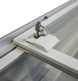 Tiefkühltruhe Glasdeckel LOTTE-456 - 1434x651x840 mm - 0,27 kW - Gastro-Bedarf24 GmbH