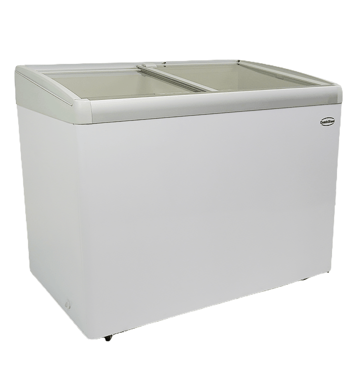 Tiefkühltruhe Glasdeckel Lotte 336L - 1034x651x840 mm - 0,22 kW - Gastro-Bedarf24 GmbH