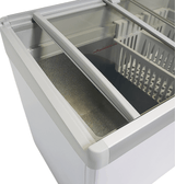 Tiefkühltruhe Glasdeckel LOTTE-516 - 1634x651x840 mm - 0,28 kW - Gastro-Bedarf24 GmbH