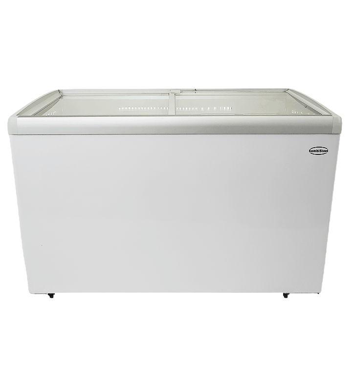 Tiefkühltruhe Glasdeckel LOTTE-396 - 1234x651x840 mm - 0,25 kW - Gastro-Bedarf24 GmbH