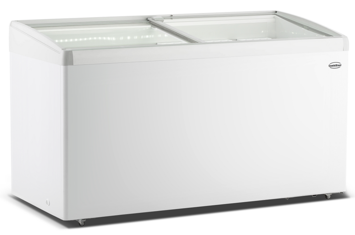 Tiefkühltruhe Glasdeckel LOTTE-456 - 1434x651x840 mm - 0,27 kW - Gastro-Bedarf24 GmbH