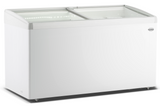 Tiefkühltruhe Glasdeckel LOTTE-456 - 1434x651x840 mm - 0,27 kW - Gastro-Bedarf24 GmbH