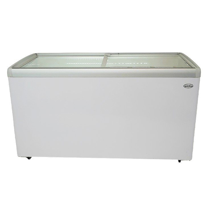Tiefkühltruhe Glasdeckel LOTTE-456 - 1434x651x840 mm - 0,27 kW - Gastro-Bedarf24 GmbH