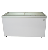 Tiefkühltruhe Glasdeckel LOTTE-456 - 1434x651x840 mm - 0,27 kW - Gastro-Bedarf24 GmbH