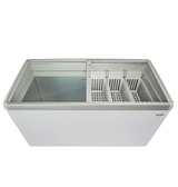 Tiefkühltruhe Glasdeckel LOTTE-456 - 1434x651x840 mm - 0,27 kW - Gastro-Bedarf24 GmbH