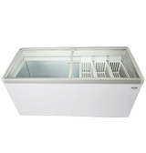 Tiefkühltruhe Glasdeckel LOTTE-516 - 1634x651x840 mm - 0,28 kW - Gastro-Bedarf24 GmbH