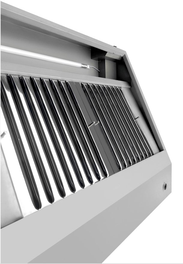 900 Wandhauben Komplett 1200 - 1200x900x450 mm - 0,25 kW - Gastro-Bedarf24 GmbH