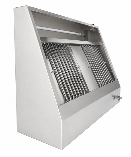 900 Wandhauben Komplett 1200 - 1200x900x450 mm - 0,25 kW - Gastro-Bedarf24 GmbH