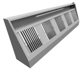 900 Wandhauben Komplett 3000 *transport Auf Anfrage* - 3000x900x450 mm - 0,42 kW - Gastro-Bedarf24 GmbH