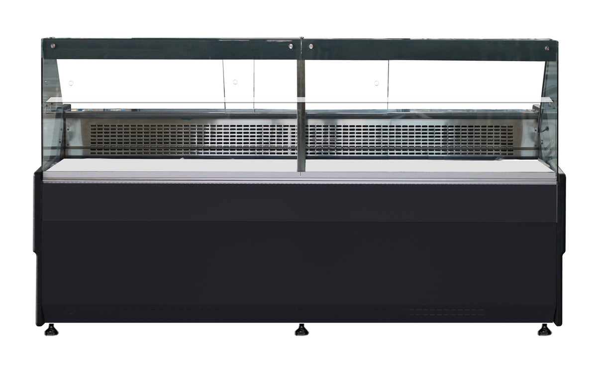 Kühlvitrine Wesley 2.5 *transport Auf Anfrage* - 2590x902x1230 mm - 0,54 kW - Gastro-Bedarf24 GmbH