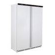 Tiefkühlschrank Weiß 2 Türen - 1215x585x1853 mm - 0,65 kW - Gastro-Bedarf24 GmbH