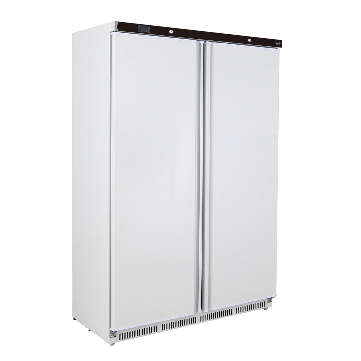 Tiefkühlschrank Weiß 2 Türen - 1215x585x1853 mm - 0,65 kW - Gastro-Bedarf24 GmbH