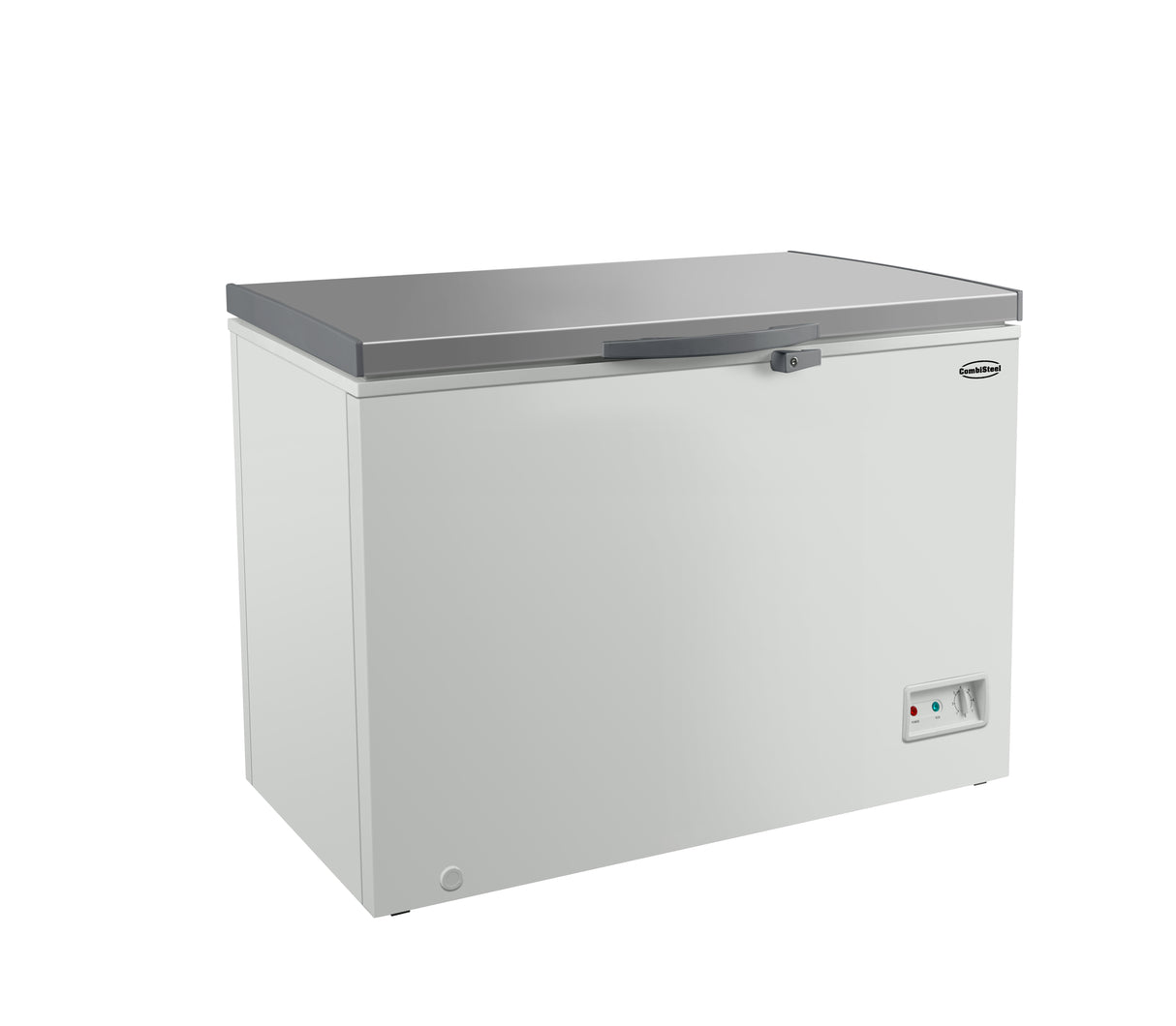 Tiefkühltruhe Edelstahl Deckel 302 L - 1116x644x845 mm - 0,19 kW - Gastro-Bedarf24 GmbH