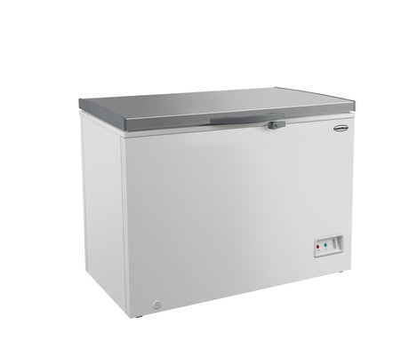 Tiefkühltruhe Edelstahl Deckel 302 L - 1116x644x845 mm - 0,19 kW - Gastro-Bedarf24 GmbH