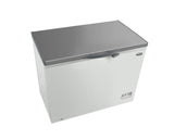 Tiefkühltruhe Edelstahl Deckel 302 L - 1116x644x845 mm - 0,19 kW - Gastro-Bedarf24 GmbH