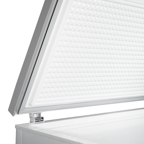 Tiefkühltruhe Edelstahl Deckel 302 L - 1116x644x845 mm - 0,19 kW - Gastro-Bedarf24 GmbH