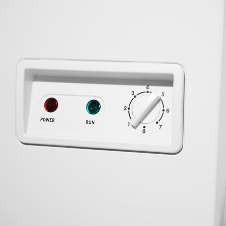 Tiefkühltruhe Edelstahl Deckel 302 L - 1116x644x845 mm - 0,19 kW - Gastro-Bedarf24 GmbH