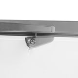 Tiefkühltruhe Edelstahl Deckel 402 L - 1275x740x825 mm - 0,24 kW - Gastro-Bedarf24 GmbH