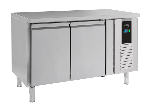 Kühltisch 2 Türen Energy Line - 1360x700x860 mm - 0,3 kW - Gastro-Bedarf24 GmbH
