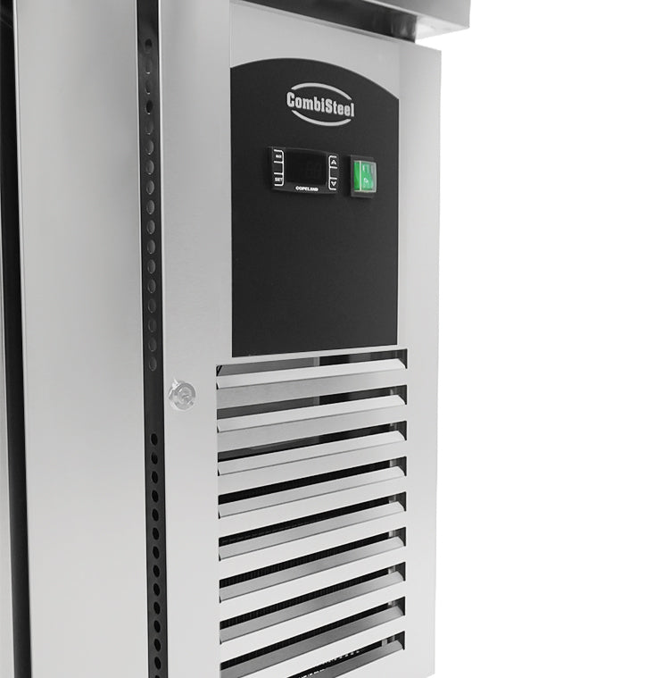 700 Kühltisch 2 Türen Und 4 Schubladen Energy Line - 2230x700x860 mm - 0,3 kW - Gastro-Bedarf24 GmbH