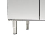 700 Kühltisch 2 Türen Und 4 Schubladen Energy Line - 2230x700x860 mm - 0,3 kW - Gastro-Bedarf24 GmbH